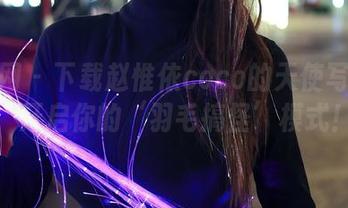 秀人网 - 下载赵惟依coco的天使写真集，开启你的‘羽毛搞怪’模式！