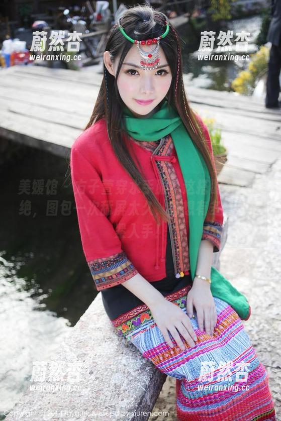 美媛馆-方子萱 美媛馆 - 方子萱穿水手服?这搭配谁能拒绝,图包一次舔屏太久,好想有多几套赶紧入手!